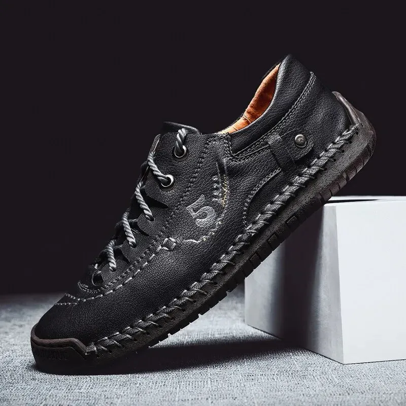 UrbanStride Herren-Lederschuhe Freizeit