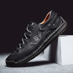 UrbanStride Herren-Lederschuhe Freizeit
