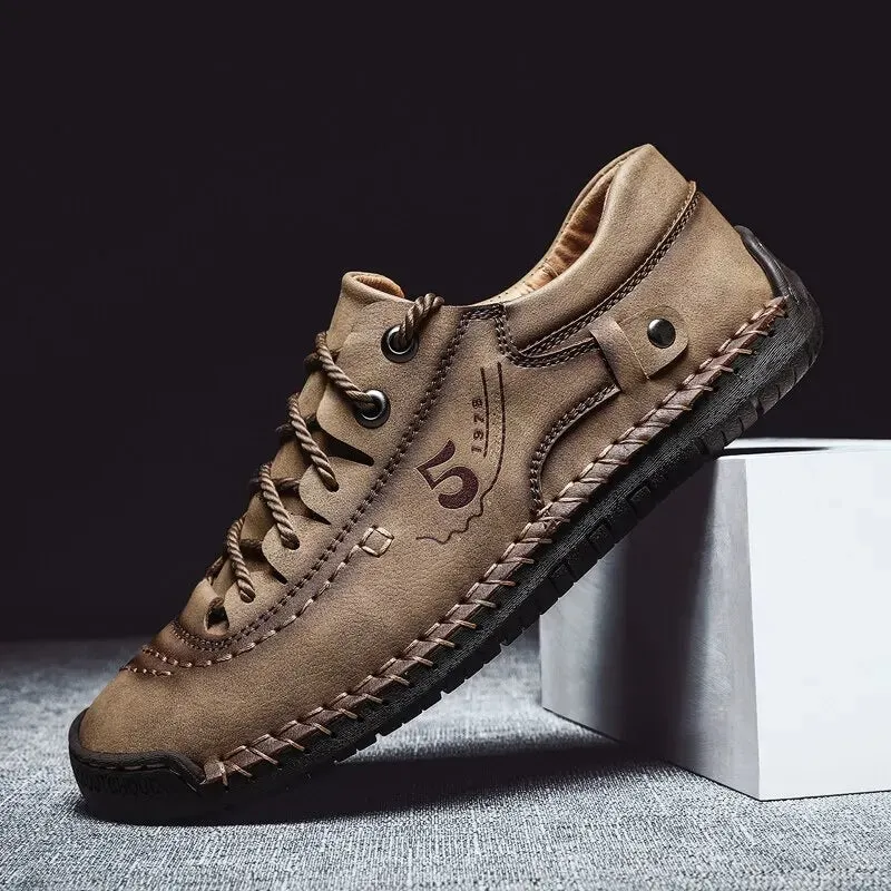 UrbanStride Herren-Lederschuhe Freizeit