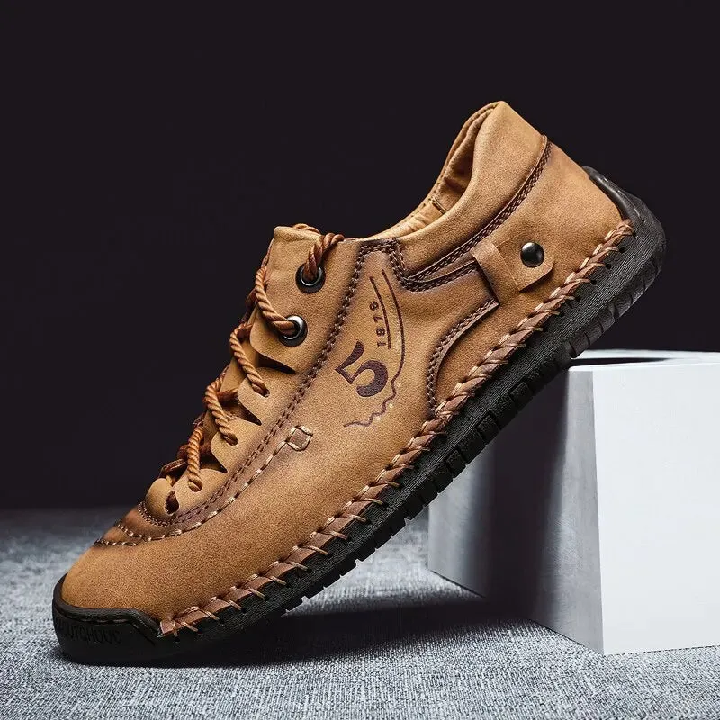 UrbanStride Herren-Lederschuhe Freizeit