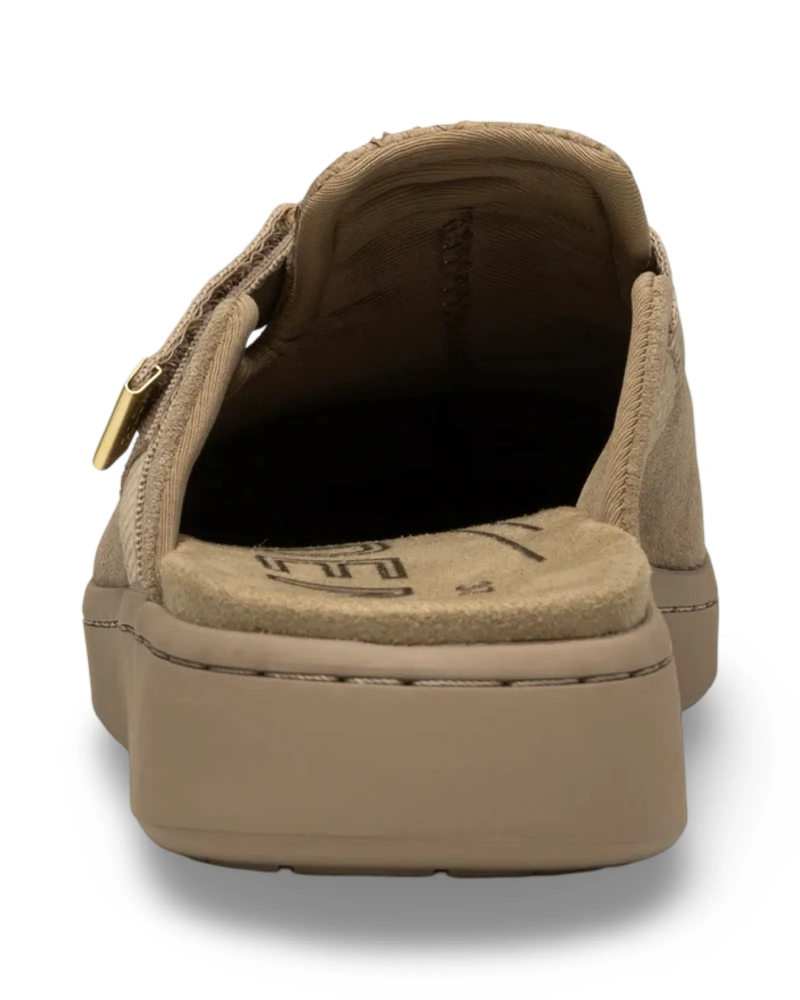 Vega Clog By Woden - Suede Silver Mink