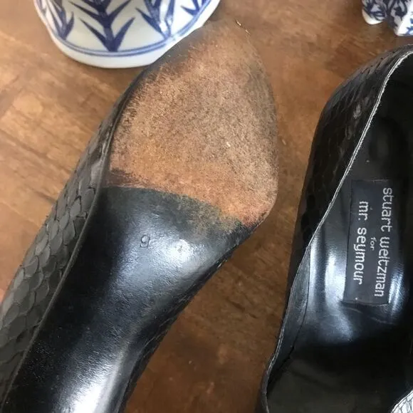 Vintage 80s 90s Stuart weitzman spike heel pumps