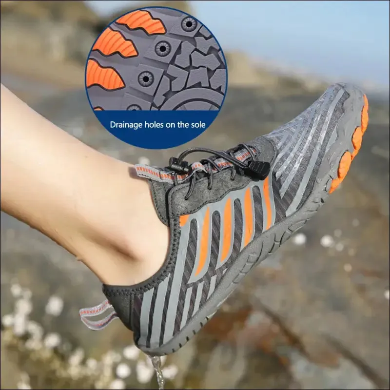 Water shoes for men and women - quick dry, breathable aqua sneakers