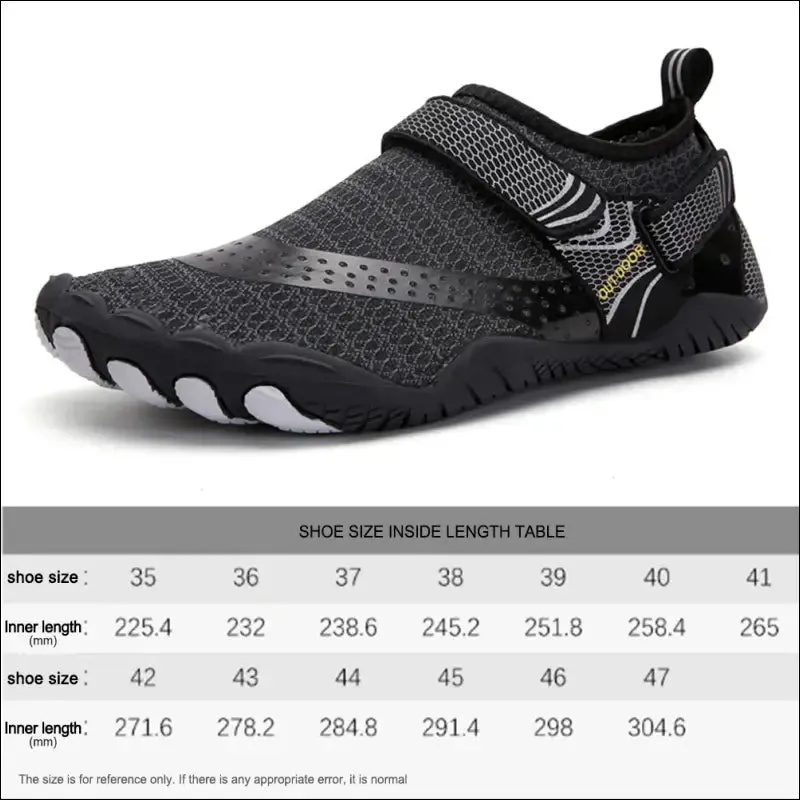 Water shoes for men and women - quick dry, breathable aqua sneakers