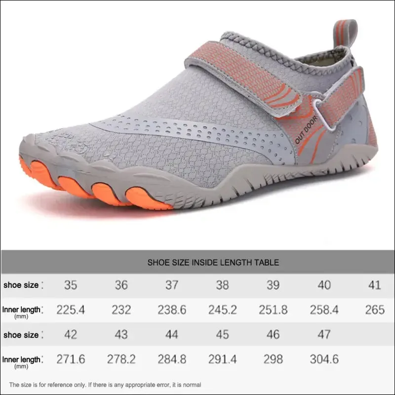 Water shoes for men and women - quick dry, breathable aqua sneakers