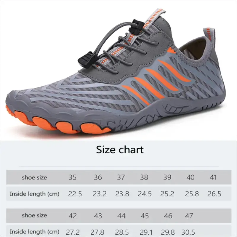 Water shoes for men and women - quick dry, breathable aqua sneakers
