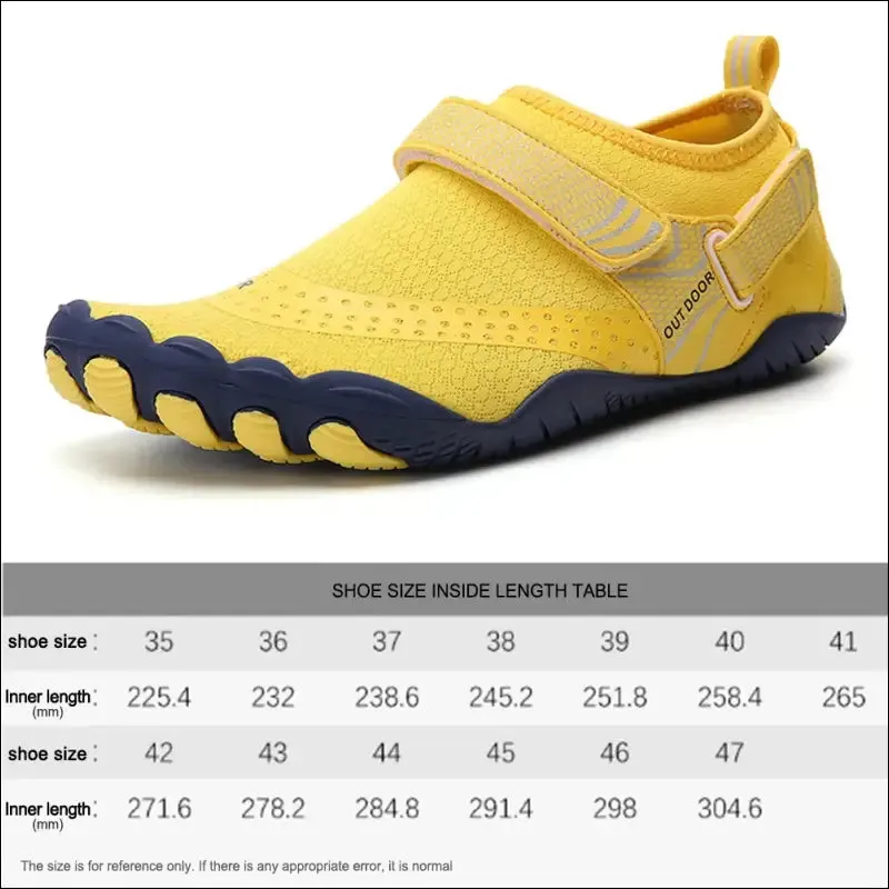 Water shoes for men and women - quick dry, breathable aqua sneakers