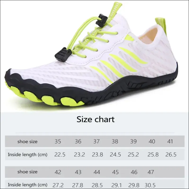 Water shoes for men and women - quick dry, breathable aqua sneakers