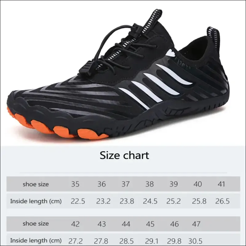 Water shoes for men and women - quick dry, breathable aqua sneakers