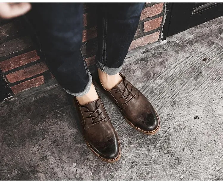 West Louis™ Designer Flats Male Casual Shoes