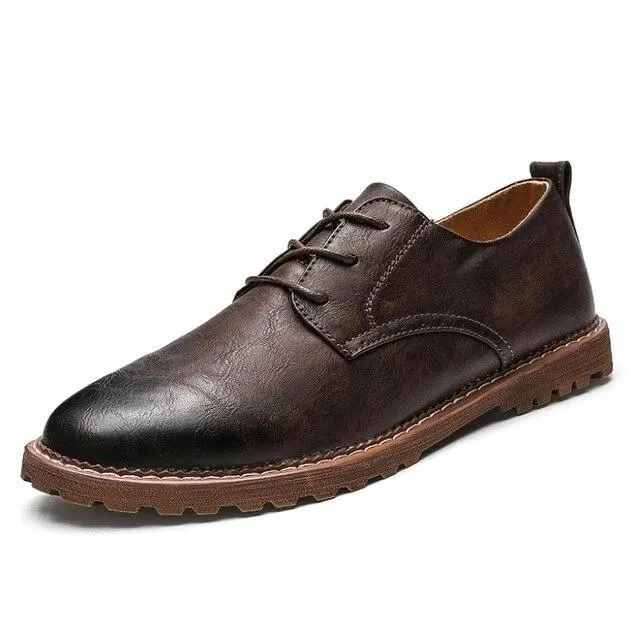West Louis™ Designer Flats Male Casual Shoes