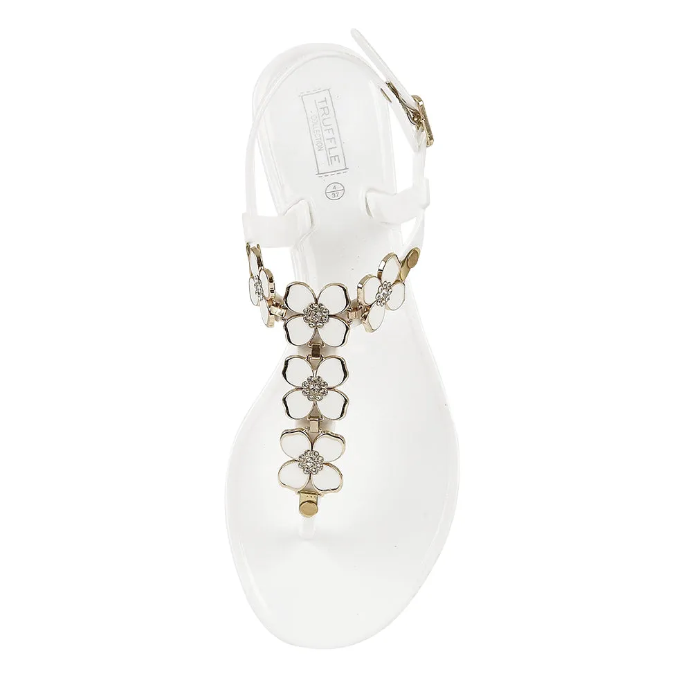 White Flat Shoes
