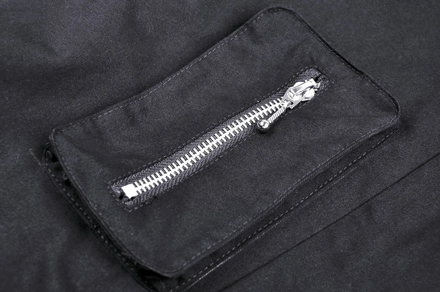 Wilted Gray- Casual Lightweight Punk Trousers