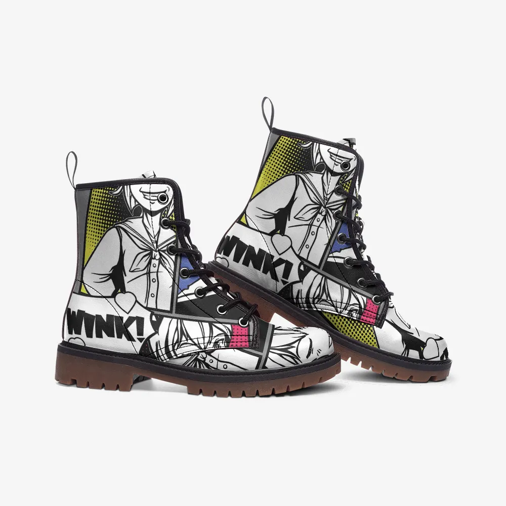 Wink Manga Casual Leather Lightweight boots MT