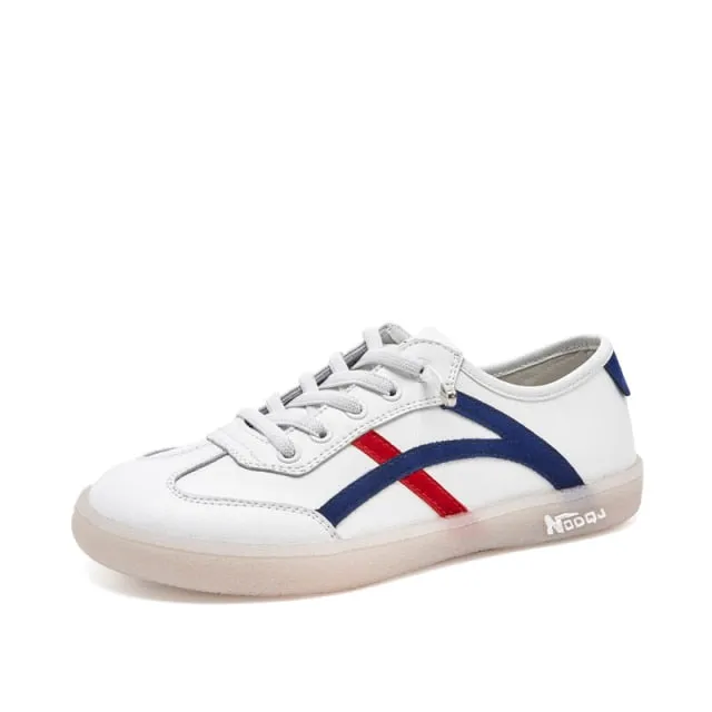 Women Flats shoes Casual Slip On Sneakers Tennis Sport Walking Shoes