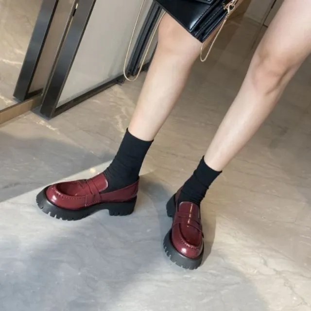 Women Flats Shoes Real Leather Loafers