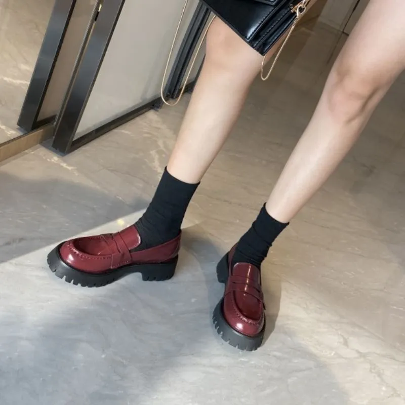 Women Flats Shoes Real Leather Loafers