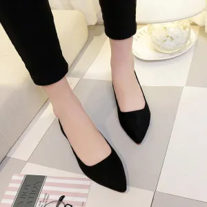 Women Suede Flats