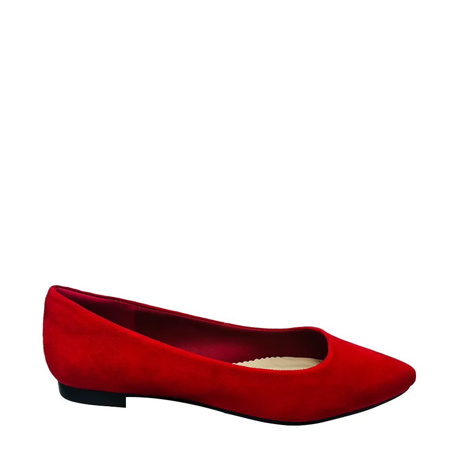 Women's Cora Faux Suede Flat