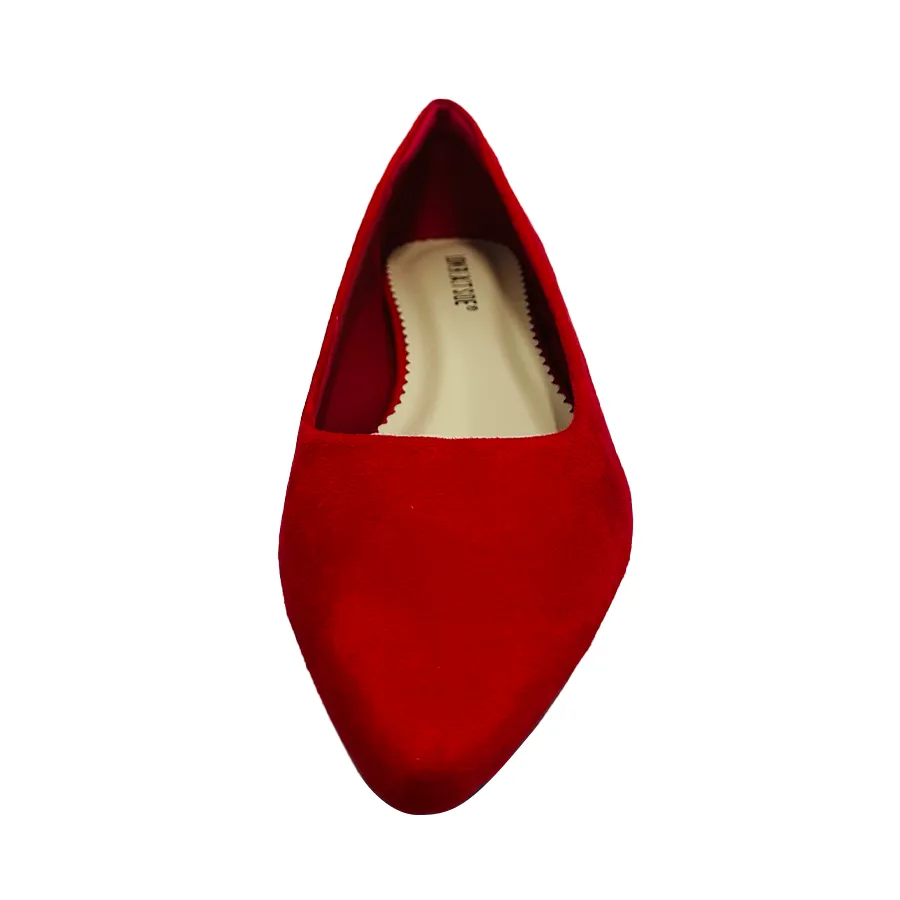 Women's Cora Faux Suede Flat