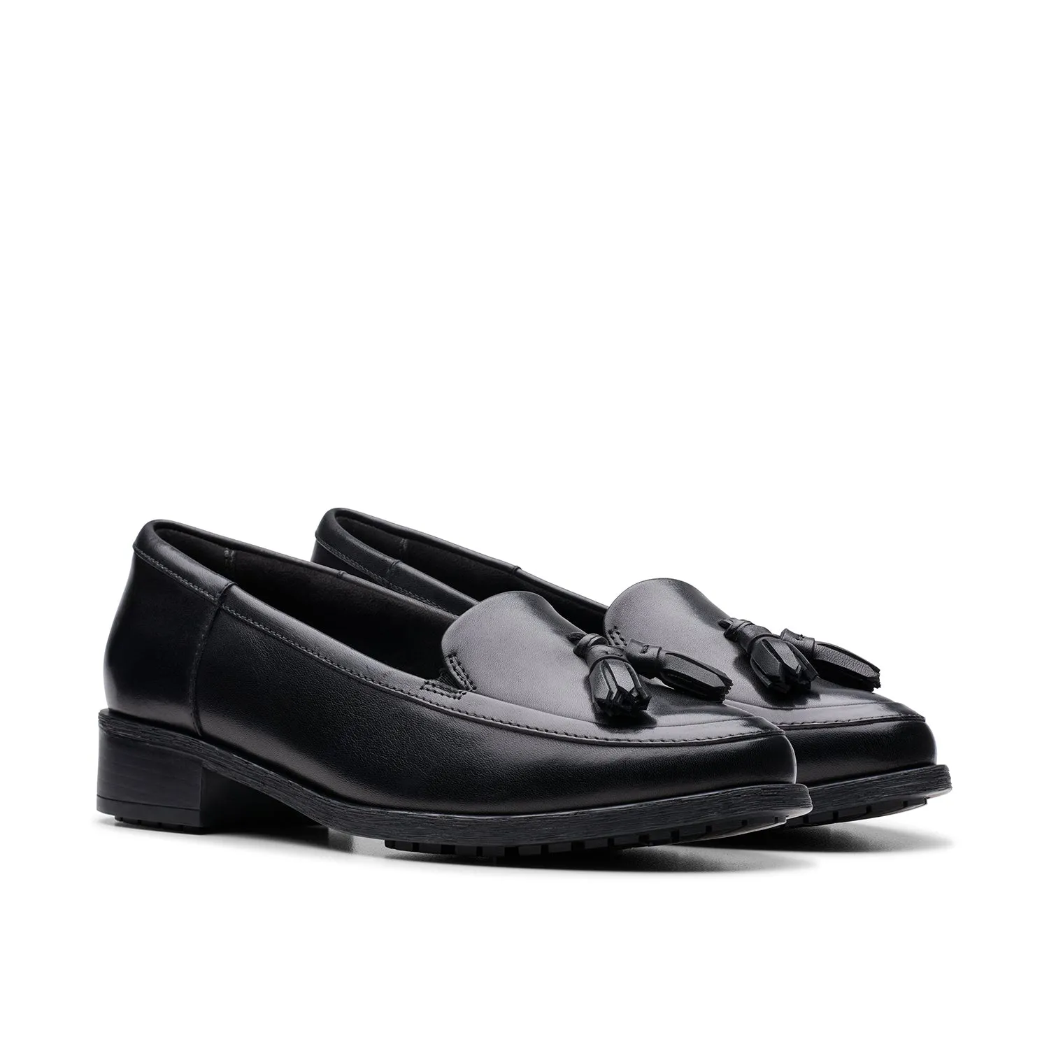 Womens Havisham Edge Black Leather