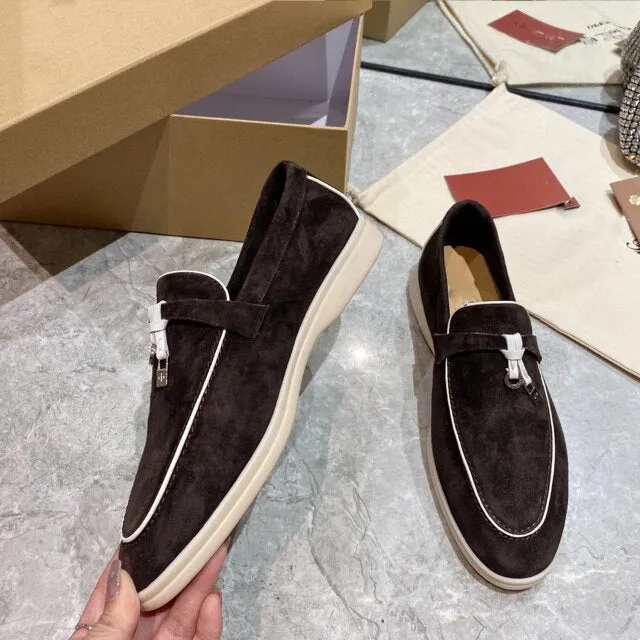 women's metal loafers