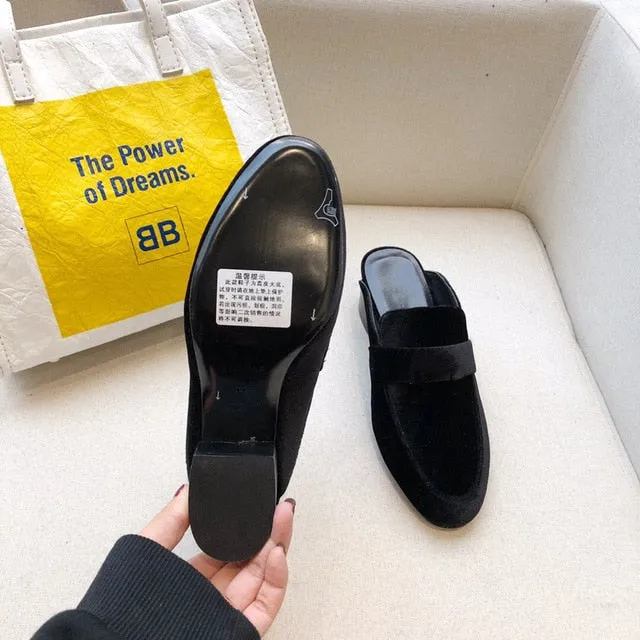 Women's Shoes Genuine Leather Flats Shoes For Woman Slip On Casual Shoes Top Quality Ins Fashion Shoes 34-41