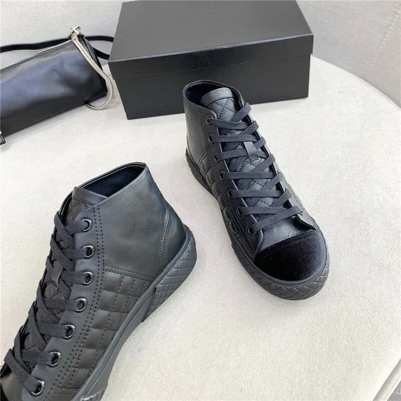 women's single shoes increased thick-soled