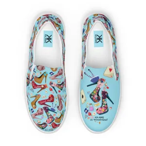 Women’s slip-on canvas shoes 'Wonderland'