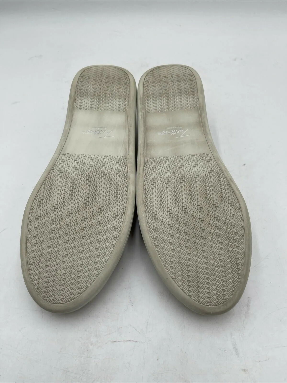 Women’s Trotters Accent Espadrille Slip-On Grey Size 9.5W - Very Good