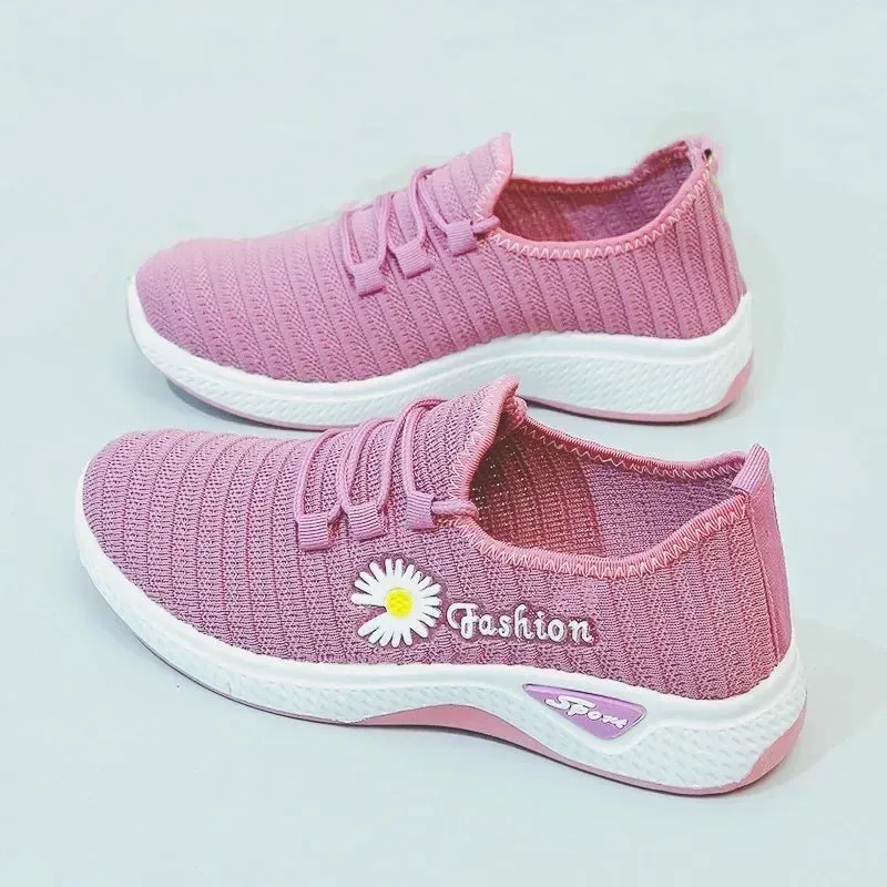 Women's True Fly Weaving Casual Sports Shoes - BreezeWalk Elegance