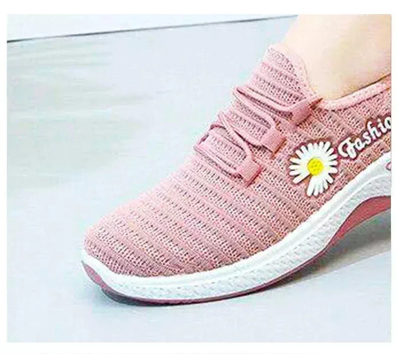 Women's True Fly Weaving Casual Sports Shoes - BreezeWalk Elegance