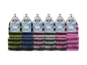 Wool/nylon blend BED SOCK by CLOUD NINE / RJS - One Size Fit All