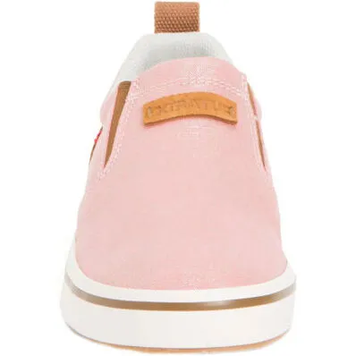 Xtratuf Women's Pink Canvas Sharkbyte Deck Shoe