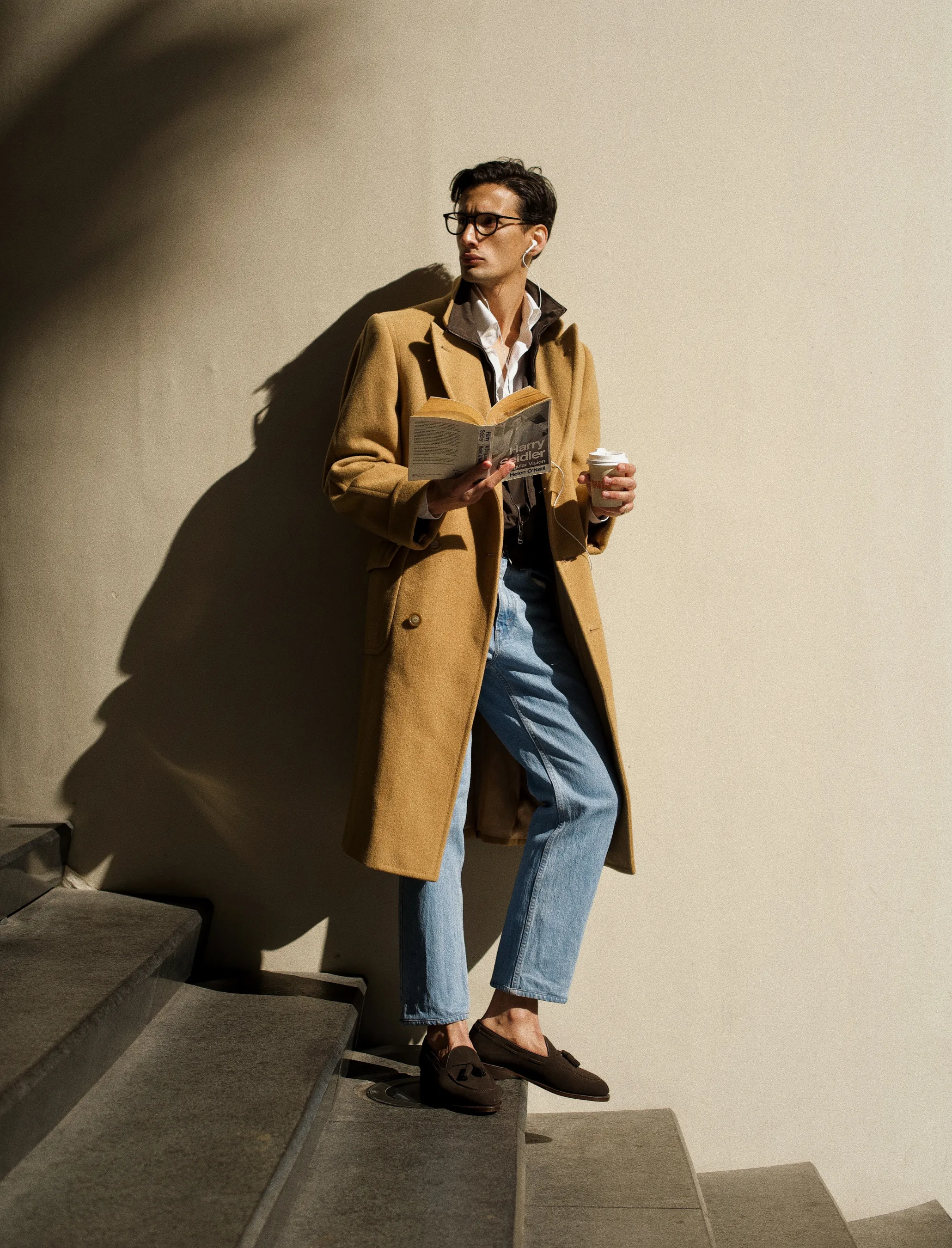 Yasiin Tassel Loafer - Brown Suede
