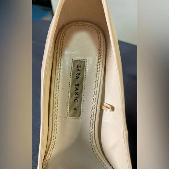 Zara Basic Leather Pumps